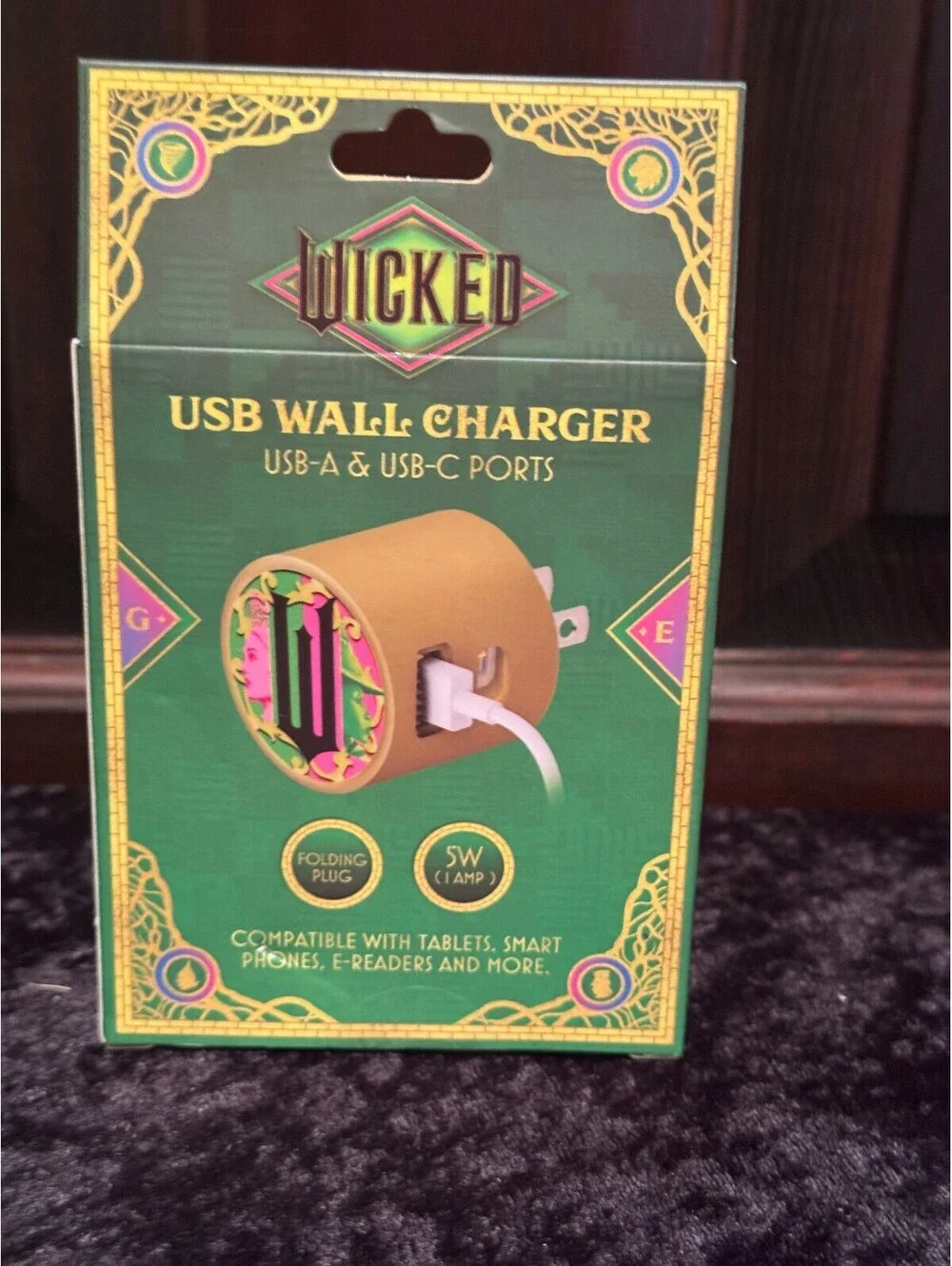Wicked USB Wall Charger with USB-A & USB-C Ports
